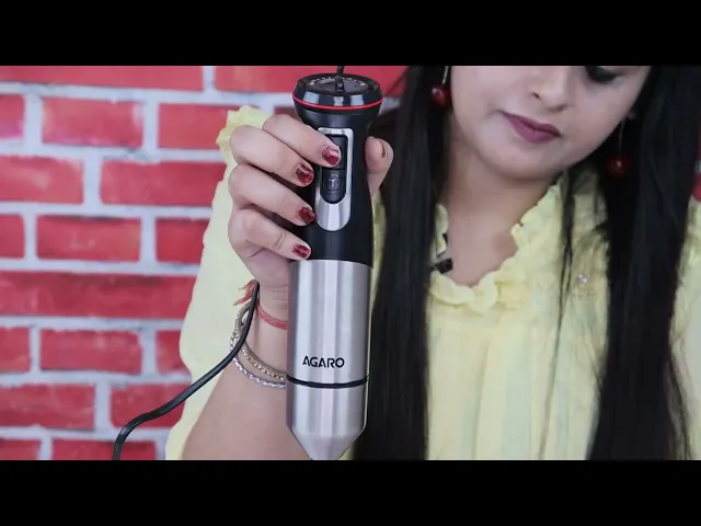 Grand 1000 Watts Hand Blender (Black)