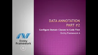 16 - Data Annotations Part Code First EF