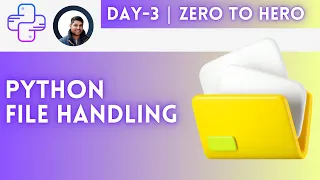 Day-3 File Handling in Python Python For DevOps
