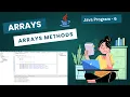 Java Arrays Methods Program Complete Explanation for Beginners Arrays in Java