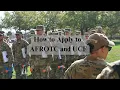 Part 3 Applying to AFROTC and University of Central Florida