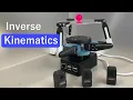 Inverse kinematics of a ball balancing robot