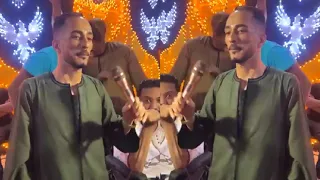 الفنان محمود سبايسى احنا كيف الصقر فوق راسنا مرفوعة فوق نجم الصعيد سبايسى عامل مهرجان  دندنها