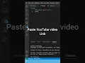 Download YouTube s using Python