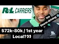 the BEST LTL Company for Local Drivers R L carriers ice road trucking in Dallas