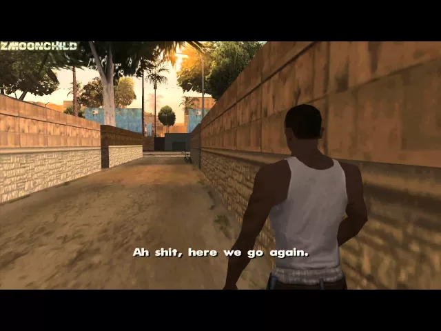 GTA San Andreas - Ah shit, here we go again.