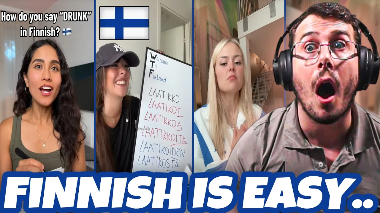 “Finnish Is Easy” They Said… 🇫🇮😂