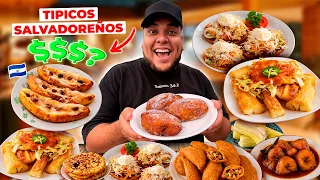 BUSCANDO TÍPICOS SALVADOREÑOS en el CENTRO HISTÓRICO *esto cuestan*