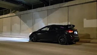 Focus RS stock exhaust sound small launch