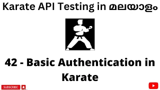 Basic Authentication in Karate REST API Testing Tutorials for Beginners Malayalam
