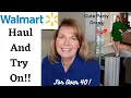 Walmart Haul And Try On Cute Sweater Dresses And Time And Tru Faux Leather Leggings