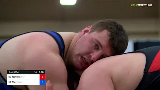 2018 marine corps us open uww junior freestyle 125 semis seth nevills unat vs brandon metz b
