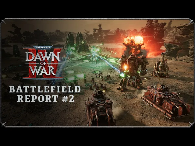 Warhammer 40,000: Dawn of War IV Battlefield Report – 1v1 Multiplayer Necrons vs Adeptus Mechanicus