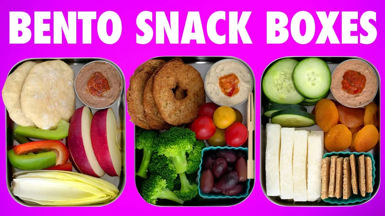 Bento Snack Boxes - Vegan + Gluten Free - Dips & Dippers! - Mind Over Munch