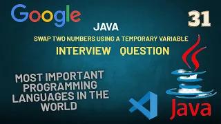 Java Program to Swap Two Numbers Using a Temporary Variable Swap Values in Java Java Tutorial