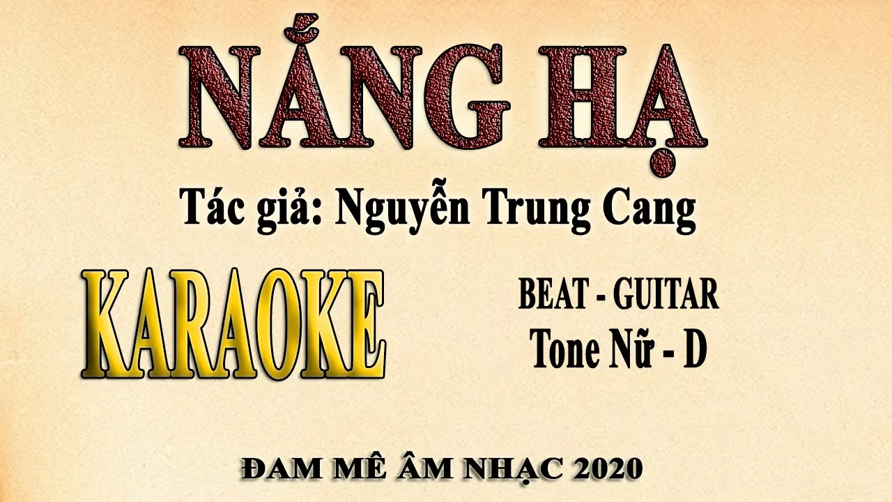 NẮNG HẠ 