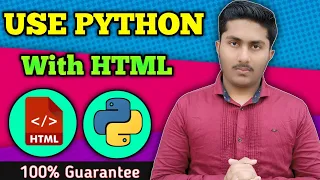 Link Python With HTML Python Script in Html Pyscript Use with html