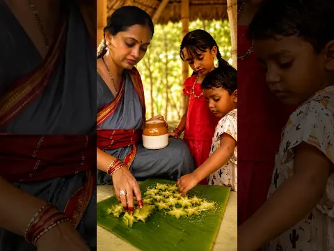 Mother’s Little World ❤️ #villagelife #mother #love