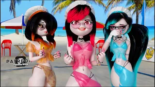 Beach Volley BOMB!! 💥 Original Animation