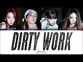 Lagu AESPA - DIRTY WORK (ПЕРЕВОД | КИРИЛЛИЗАЦИЯ | COLOR CODED LYRICS)