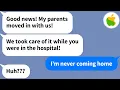 Download Lagu 【Apple】 My doofus husband let his demanding parents move in with us without my permission