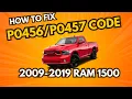 How to fix P0456 P0457 Code 2009-2019 RAM 1500 EASY FIX - Fuel Vapor Leak Detection Pump