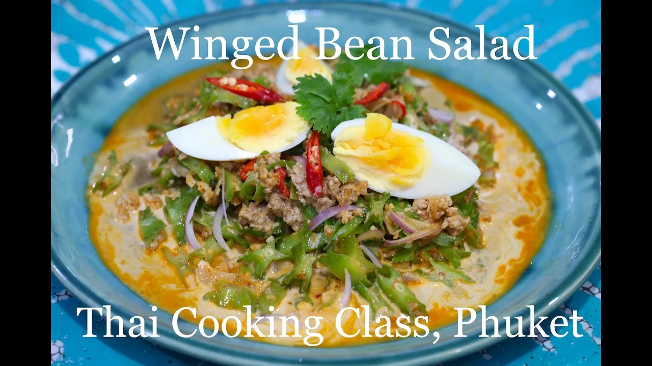 Winged Bean Salad "Yum Tua Pu"