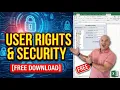 1-Click User Login Security System For Any Excel Workbook Free Download