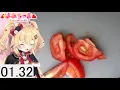 HAACHAMA DROPPED HER NIFE and almost cut her foot