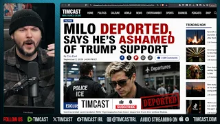 Milo SPEAKS OUT On Being Deported, SLAMS Trump Admin For Barbarism | Tim Pool
