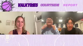 Valkyries Courtside Report Tip Hayes in the flow state