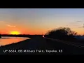 Ft. Riley Military Train & the Kansas River