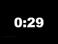 29 seconds 29 secs clock timer countdown Alarm Focus
