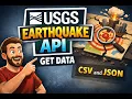 USGS Eart uake API Data to Power BI