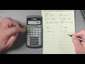 TI-30XA Exponents Radicals and Roots