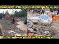  Desa Garoga Paska banjir Susulan‼️Beberapa Excavator Keruk Aliran sungai,Agar Sungai tidak Meluap 