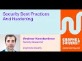 Grap L Security Best Practices and Hardening - Andrew Konstantinov