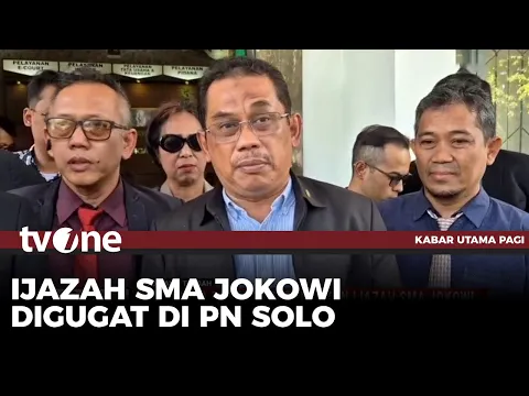 Pengacara di Solo Gugat Ijazah SMA Jokowi
