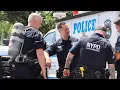 NYPD Bomb Squad and ESU investigate GRENADE in Middle Village Queens