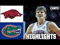Arkansas Razorbacks vs Florida Gators Full Game Highlights ESPN College Basketball