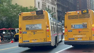 RARE MTA NYCT 2019 Novabus LFS on the M31 to Yorkville departing W 57 Av
