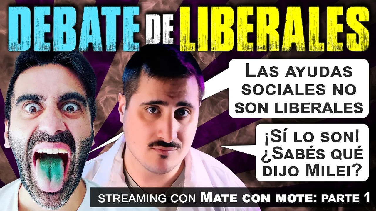 Debate de liberales: ¿es liberal dar planes?, ¿y negociar? | Mate con mote (parte 1)