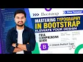 Bootstrap 5 Design Basics Text Fonts and Theme Colors Explained
