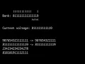 Advent of code 2025 day 03 part 2 visualization