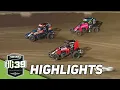 HIGHLIGHTS USAC NOS Energy Drink National Midgets Dirt Track at IMS BC39 September 30 2023