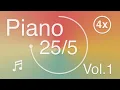 Relaxing Piano Music Study Timer - 25 minute timer