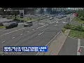 captures semi-truck bringing down power lines in NJ