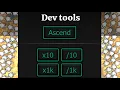 ALL Dev tools COOKIE CLICKER INFINITE GOLDEN COOKIES INFINITE SUGAR LUMPS