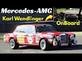 Karl Wendlinger drives the 1971 Mercedes-AMG 300 SEL 6.8 \