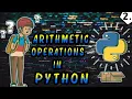 Basic Arithmetic Operations in Python Python Programming For Beginners In Hindi